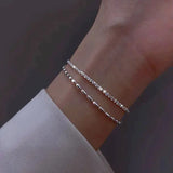 Bracciale con brillanti | Oro bianco