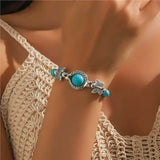 Bracciale con farfalle | Oro bianco
