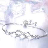 Bracciale infinito regolabile | Oro