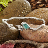 Bracciale rétro « uccellino » | Oro