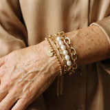 Bracciali con margherite | Oro