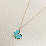 Collana amore turchese | Oro