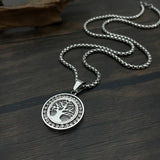 Collana albero della vita in lussuoso oro con brillanti
