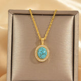 Collana Calysse Azure bloom | Oro