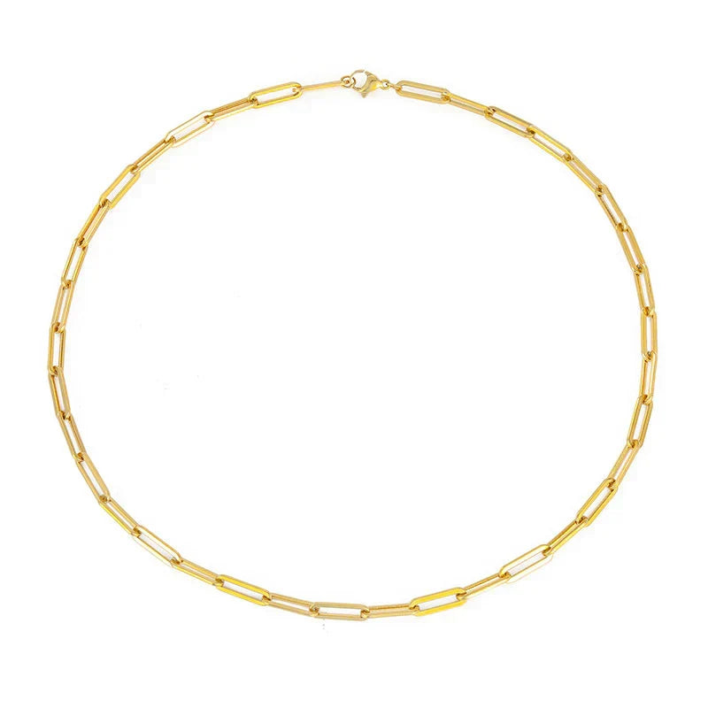 Collana elegante Archen | Oro bianco