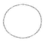 Collana elegante Archen | Oro bianco