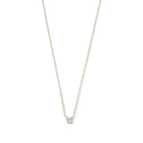 Collana Cléa in pietra | Oro bianco