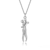 Collana abbraccio eterno | Oro