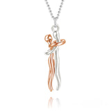 Collana abbraccio eterno | Oro