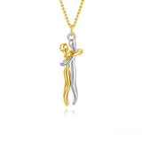 Collana abbraccio eterno | Oro