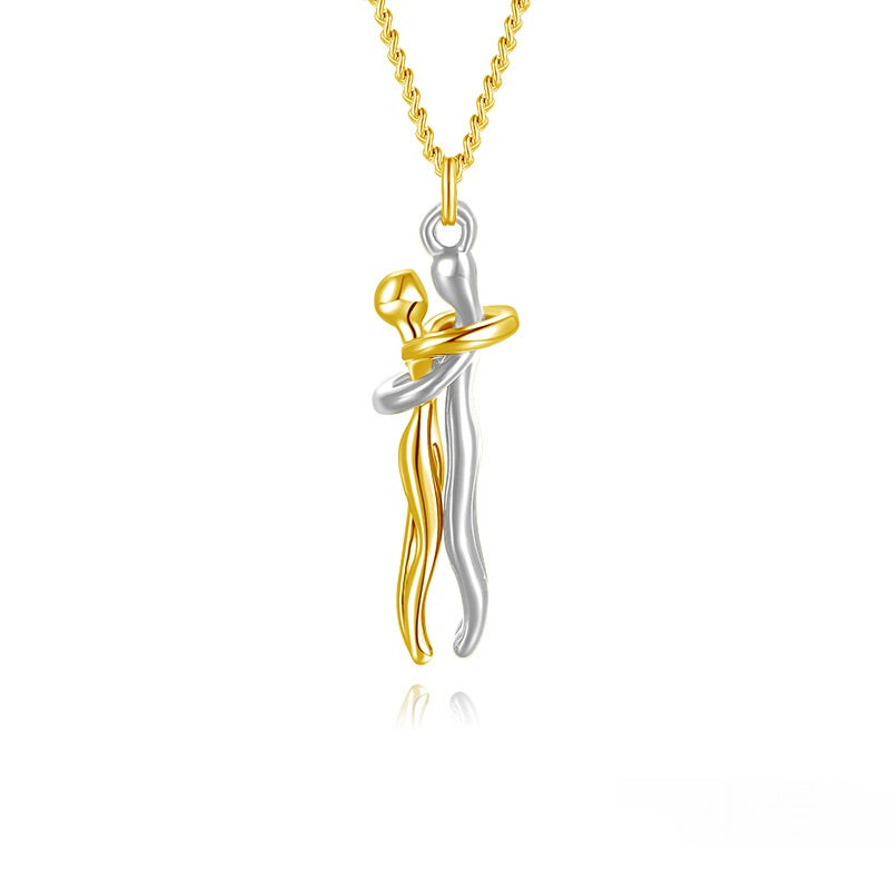 Collana abbraccio eterno | Oro