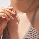 Collana abbraccio eterno | Oro