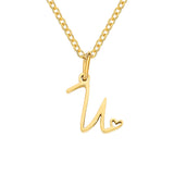 Collana iniziale cuore | Oro