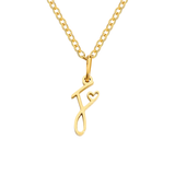 Collana iniziale cuore | Oro
