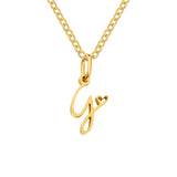 Collana iniziale cuore | Oro