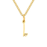 Collana iniziale cuore | Oro