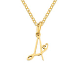 Collana iniziale cuore | Oro
