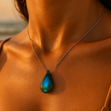 Collier Lagune labradorite | Oro