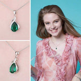Collana Leonias con pietra di smeraldo | Oro