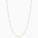 Collana a maglia cubana | Oro bianco