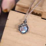 Collana Maria con pietra di luna | Oro