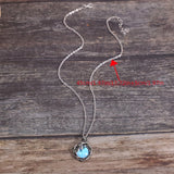 Collana Maria con pietra di luna | Oro