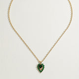 Collana Matilde in smeraldo | Oro