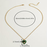Collana Matilde in smeraldo | Oro