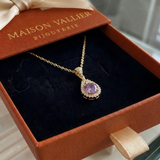 Collana pendente Lavena aureola | Oro
