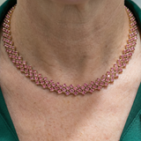 Collana rosa Braise | Oro