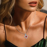 Collana Rosira Voile Ambré | Oro bianco