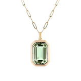 Collana Sofia con pietra di smeraldo | Oro