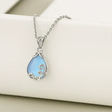 Collana Soraia con pietra di luna | Oro