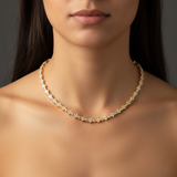 Collana tennis classica | Oro