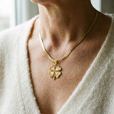 Collana trifoglio | Oro