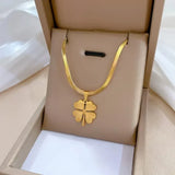 Collana trifoglio | Oro