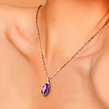 Collana « Verena » con ametista | Oro