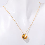 Collana zodiacale a doppia faccia | Oro