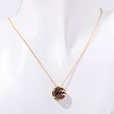 Collana zodiacale a doppia faccia | Oro