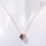 Collana zodiacale a doppia faccia | Oro