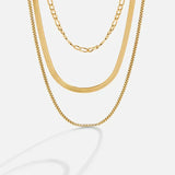 Collana a strati Vienna | Oro