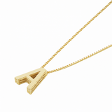 Collana con iniziale | Oro