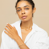 Collana con iniziale | Oro