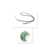 Collana con pendente albero della vita in cristallo | Oro
