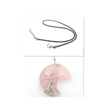 Collana con pendente albero della vita in cristallo | Oro