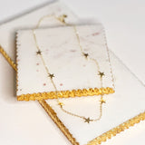 Collana con pendente « stella fine » | Oro