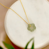 Collana di fiori con jasper | Oro
