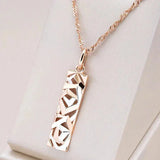 Collana elegante e oro | Oro bianco