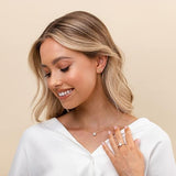 Collana in cristallo Aurore | Oro