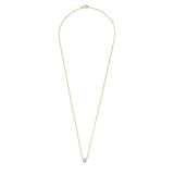 Collana in pietra moissanite Cléa | Oro